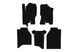 Резиновые коврики Carsuit (без ящиков, черные) для Nissan Navara 2006&ndash;2015 crst-sb-ni-108 фото 1