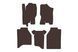 Резиновые коврики Carsuit (Без ящиков, Коричневый) для Nissan Navara 2006&ndash;2015 crst-ssbr-ni-108 фото 1