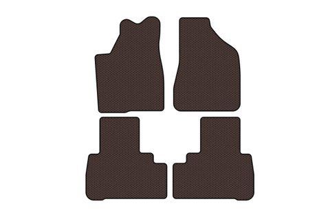 Резиновые Коврики Carsuit (Коричневые) для Nissan Murano 2002&ndash;2008 crst-ssbr-ni-17 фото