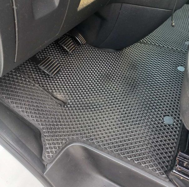 Коврики (2 шт, EVA, черные) для Renault Trafic 2015+ eva74773 фото