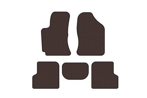 Гумові килимки Carsuit (Коричневий) для Geely SL 2011+ crst-ssbr-gl-02 фото