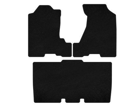 Килимки текстильні Deluxe (чорний) для Honda Element 2003&ndash;2011 vors-d-hd-128 фото
